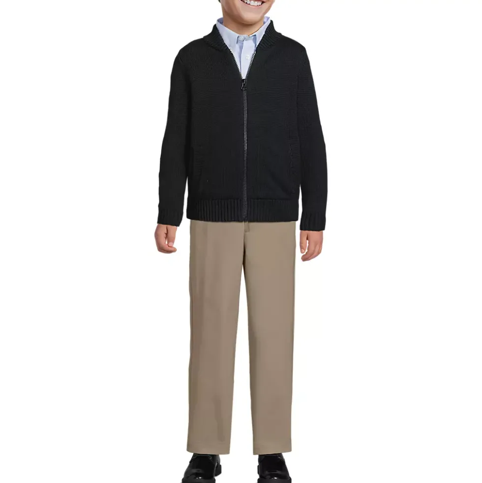 School Uniform Kids Legacy Full Zip Cardigan