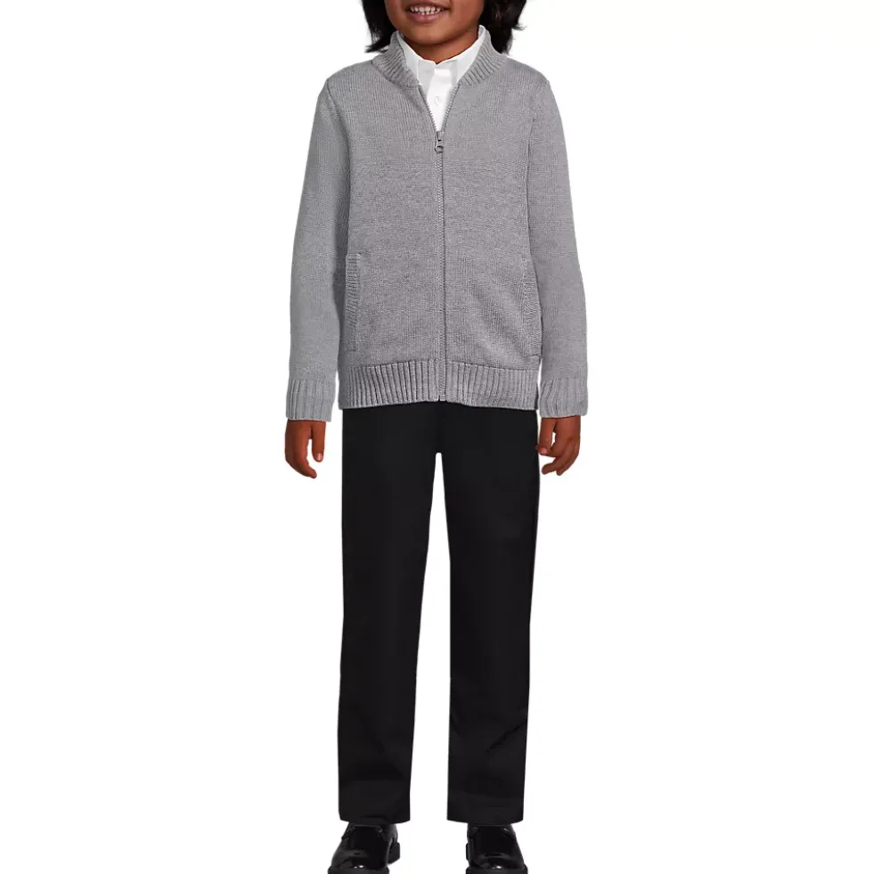 School Uniform Kids Legacy Full Zip Cardigan