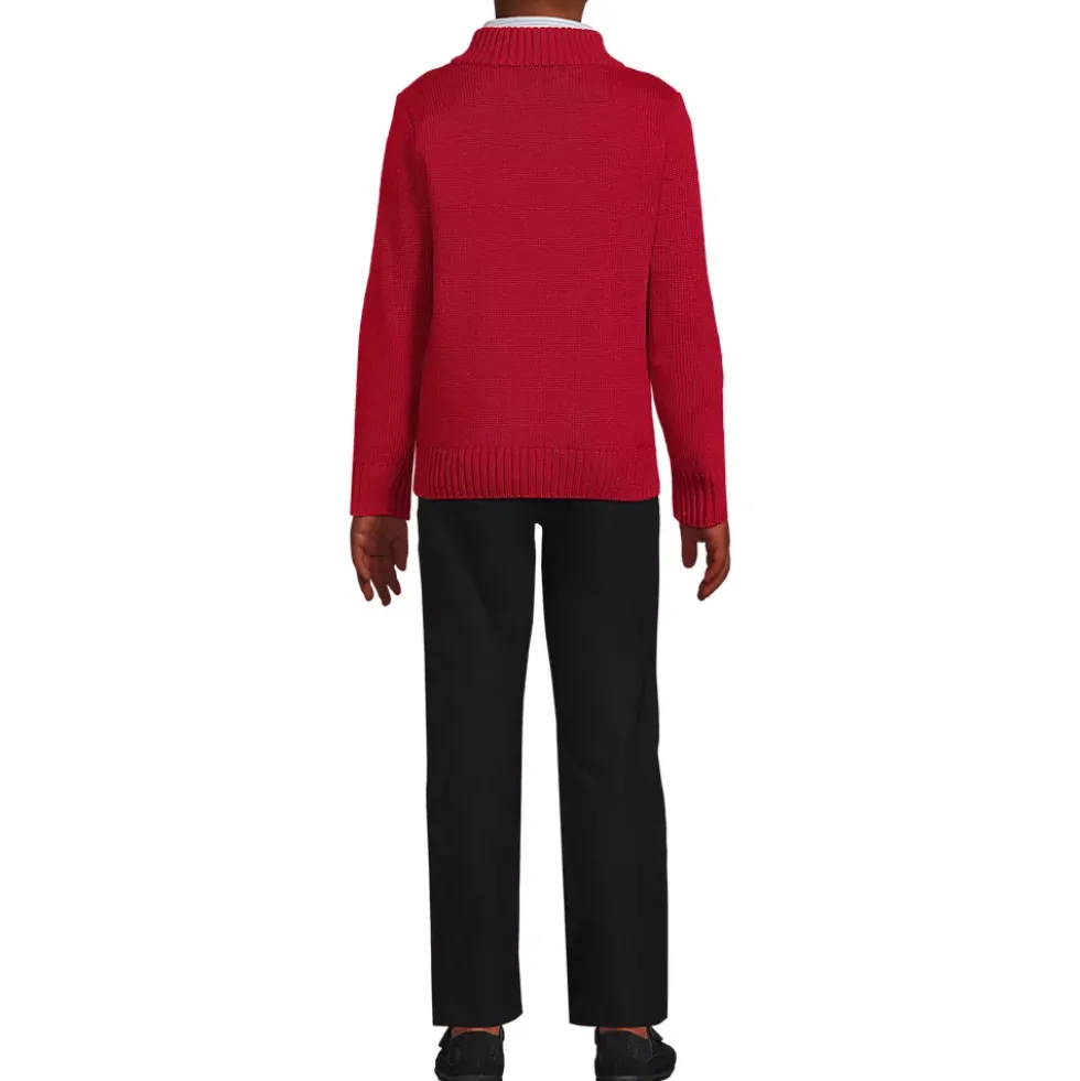 School Uniform Kids Legacy Full Zip Cardigan