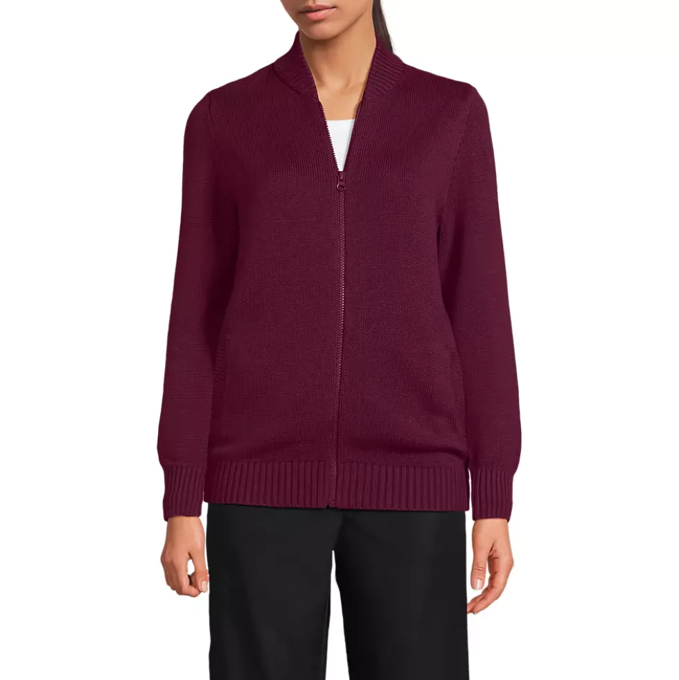 School Uniform Kids Legacy Full Zip Cardigan