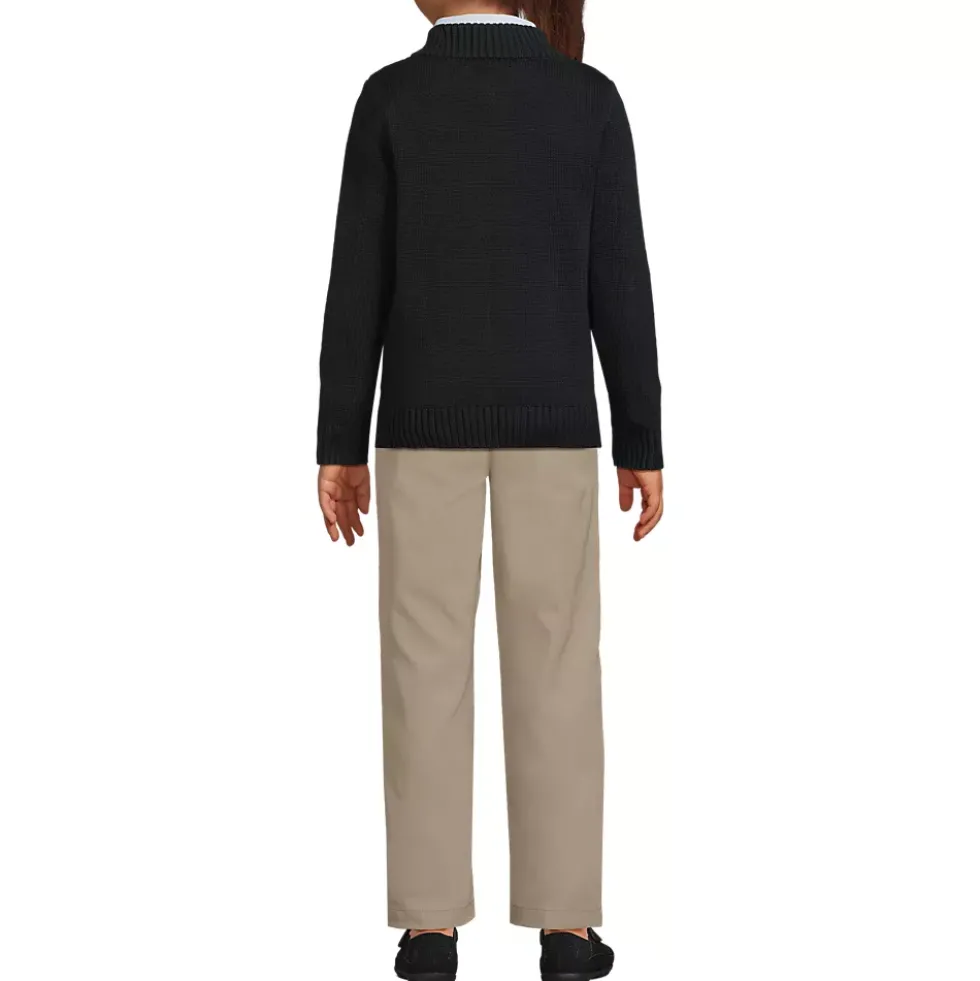 School Uniform Kids Legacy Full Zip Cardigan