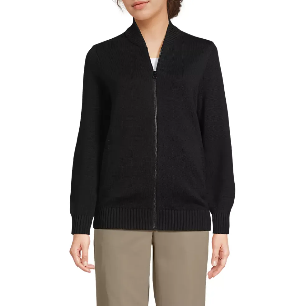 School Uniform Kids Legacy Full Zip Cardigan