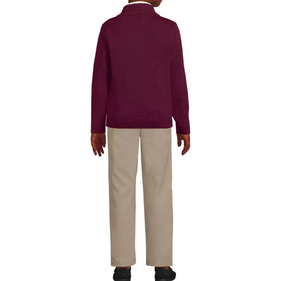 School Uniform Kids Legacy Full Zip Cardigan