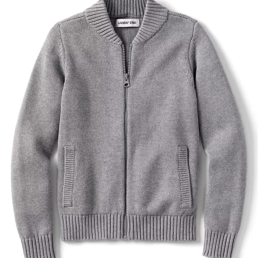 School Uniform Kids Legacy Full Zip Cardigan
