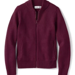 School Uniform Kids Legacy Full Zip Cardigan