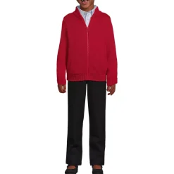 School Uniform Kids Legacy Full Zip Cardigan