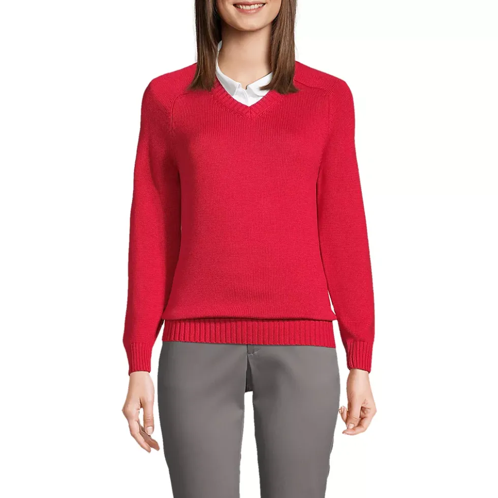 School Uniform Kids Legacy V-neck Sweater