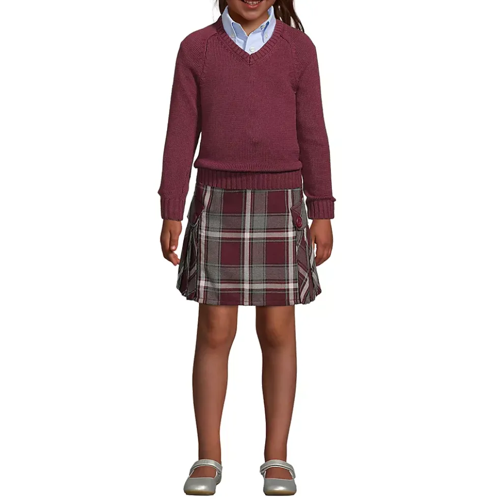 School Uniform Kids Legacy V-neck Sweater