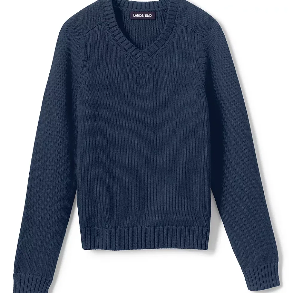 School Uniform Kids Legacy V-neck Sweater