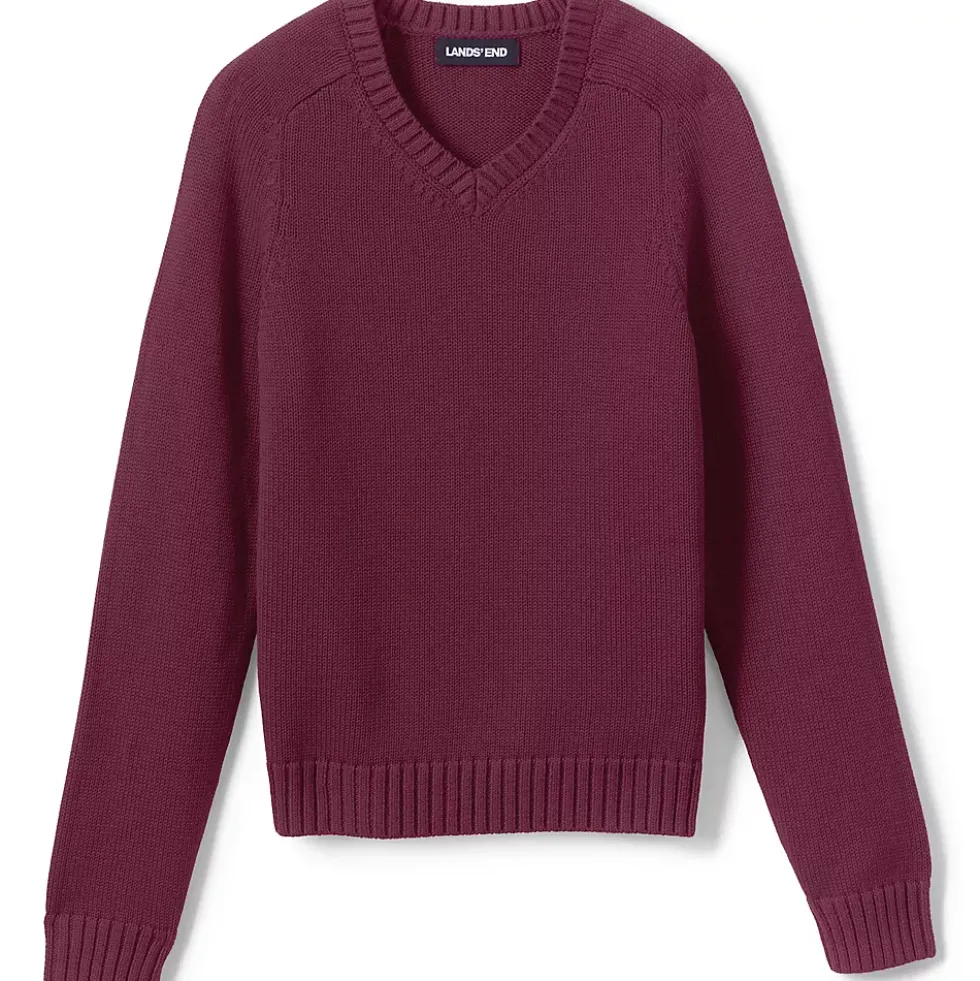 School Uniform Kids Legacy V-neck Sweater