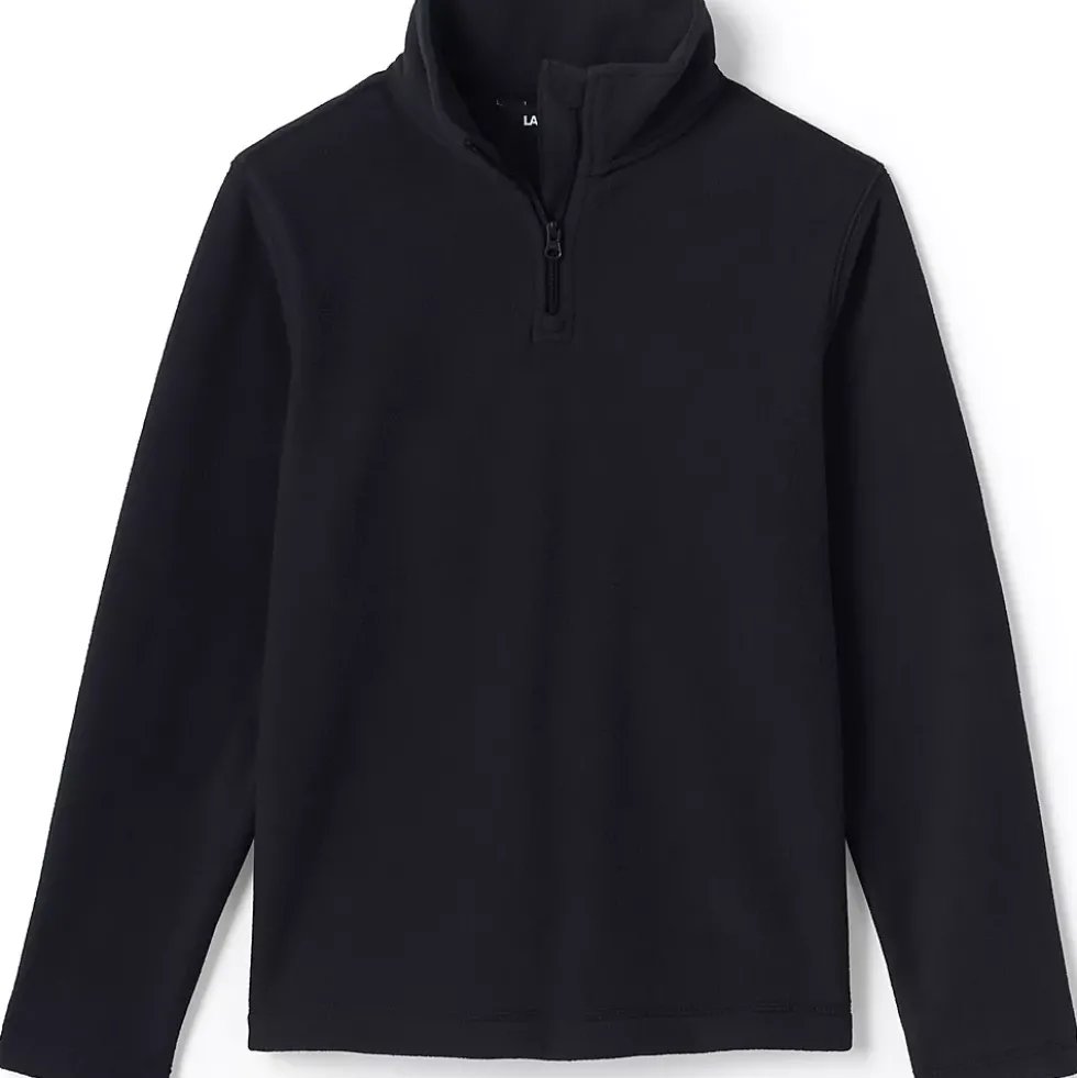 School Uniform Kids Lightweight Fleece Quarter Zip Pullover