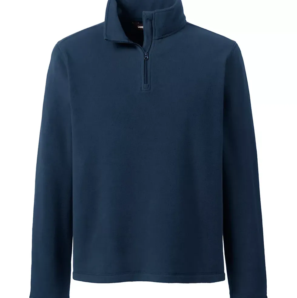 School Uniform Kids Lightweight Fleece Quarter Zip Pullover