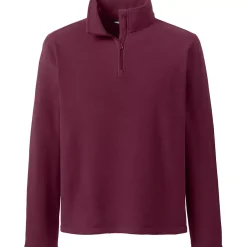 School Uniform Kids Lightweight Fleece Quarter Zip Pullover