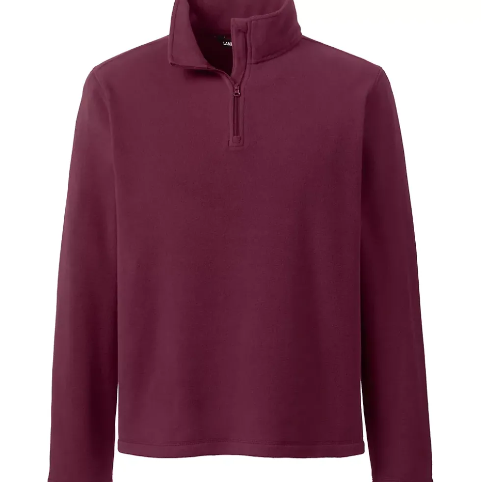 School Uniform Kids Lightweight Fleece Quarter Zip Pullover