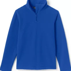 School Uniform Kids Lightweight Fleece Quarter Zip Pullover