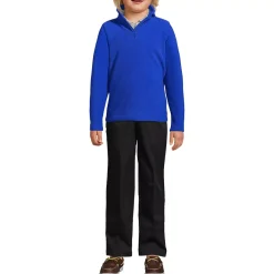 School Uniform Kids Lightweight Fleece Quarter Zip Pullover