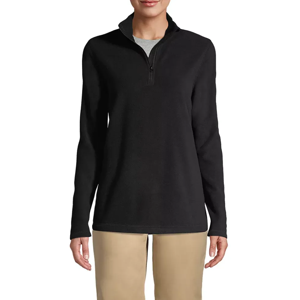 School Uniform Kids Lightweight Fleece Quarter Zip Pullover