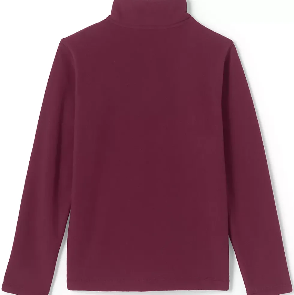 School Uniform Kids Lightweight Fleece Quarter Zip Pullover