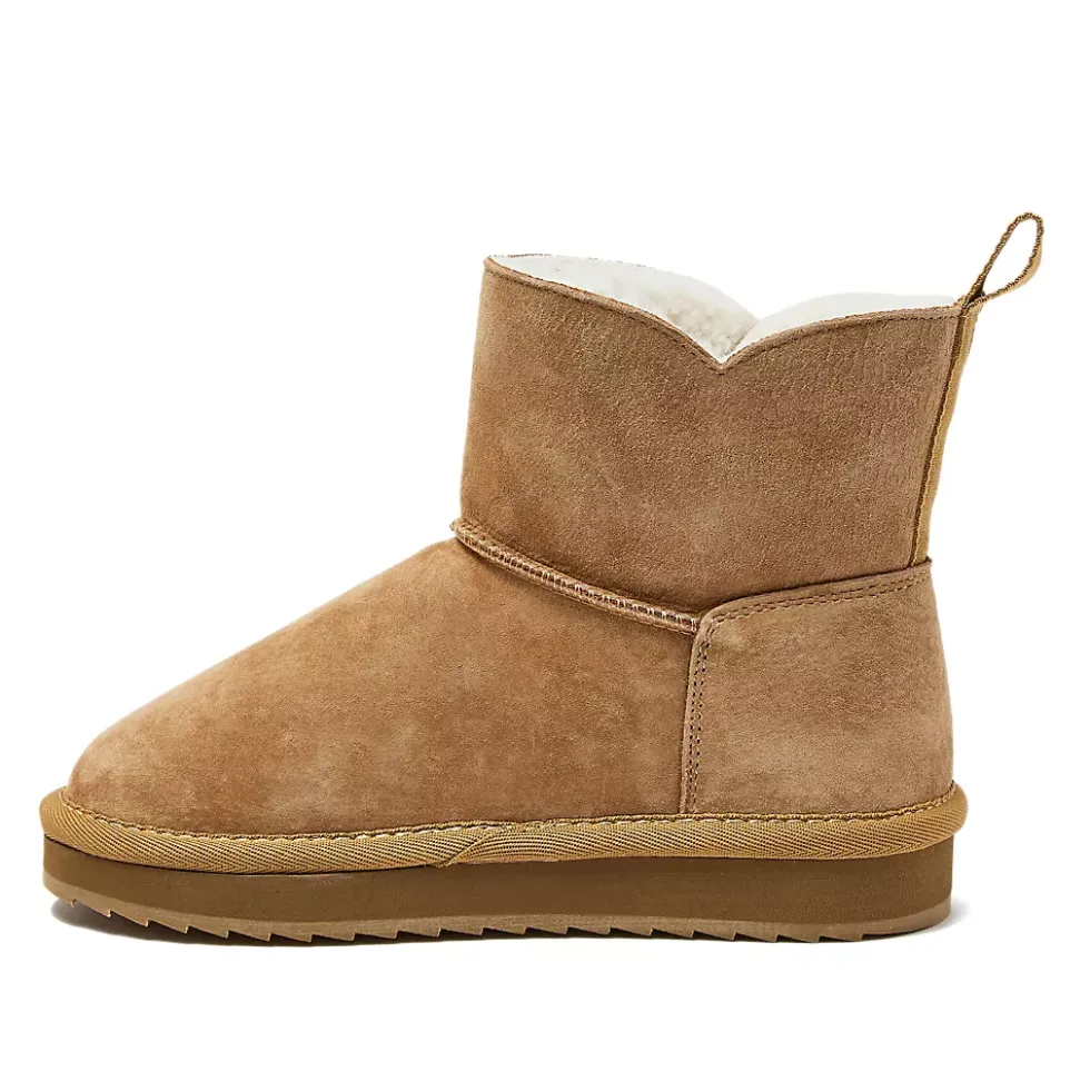School Uniform Kids Lined Suede Indoor Outdoor Boots