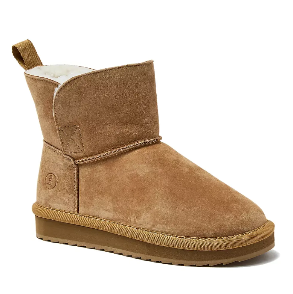 School Uniform Kids Lined Suede Indoor Outdoor Boots