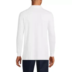 School Uniform Kids Long Sleeve Interlock Polo Shirt
