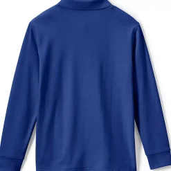 School Uniform Kids Long Sleeve Interlock Polo Shirt