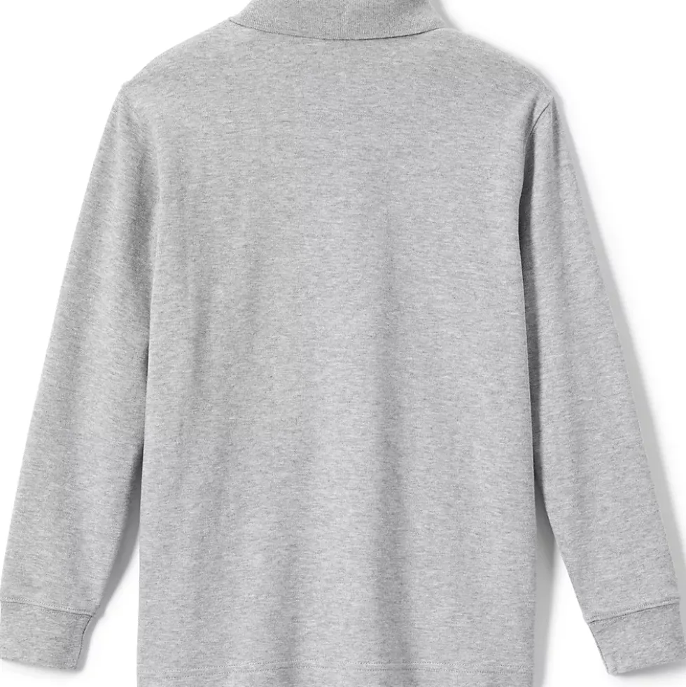 School Uniform Kids Long Sleeve Interlock Polo Shirt