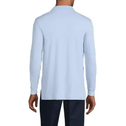 School Uniform Kids Long Sleeve Interlock Polo Shirt