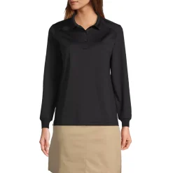 School Uniform Kids Long Sleeve Rapid Dry Polo Shirt