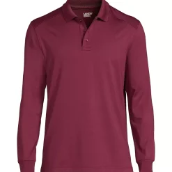 School Uniform Kids Long Sleeve Rapid Dry Polo Shirt