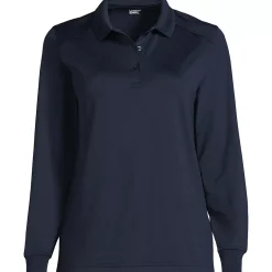 School Uniform Kids Long Sleeve Rapid Dry Polo Shirt