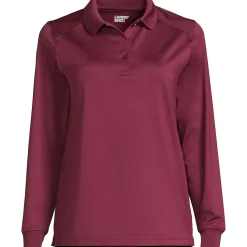 School Uniform Kids Long Sleeve Rapid Dry Polo Shirt