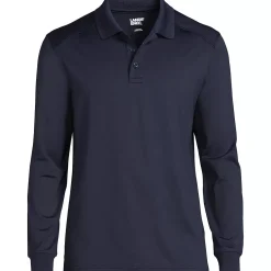 School Uniform Kids Long Sleeve Rapid Dry Polo Shirt