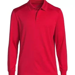 School Uniform Kids Long Sleeve Rapid Dry Polo Shirt