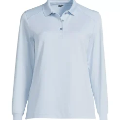 School Uniform Kids Long Sleeve Rapid Dry Polo Shirt