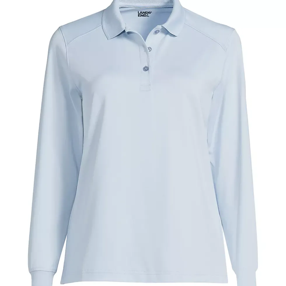 School Uniform Kids Long Sleeve Rapid Dry Polo Shirt