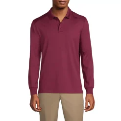 School Uniform Kids Long Sleeve Rapid Dry Polo Shirt