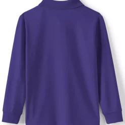 School Uniform Kids Long Sleeve Rapid Dry Polo Shirt