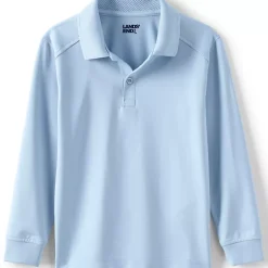School Uniform Kids Long Sleeve Rapid Dry Polo Shirt