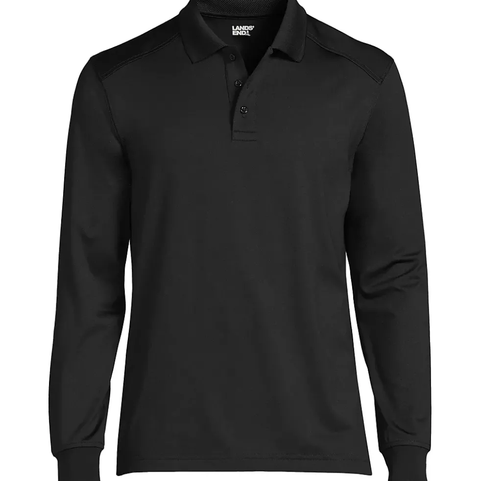 School Uniform Kids Long Sleeve Rapid Dry Polo Shirt