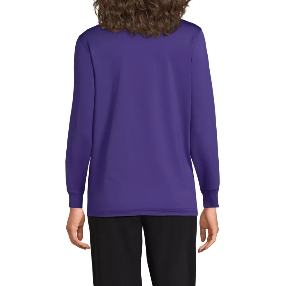 School Uniform Kids Long Sleeve Rapid Dry Polo Shirt