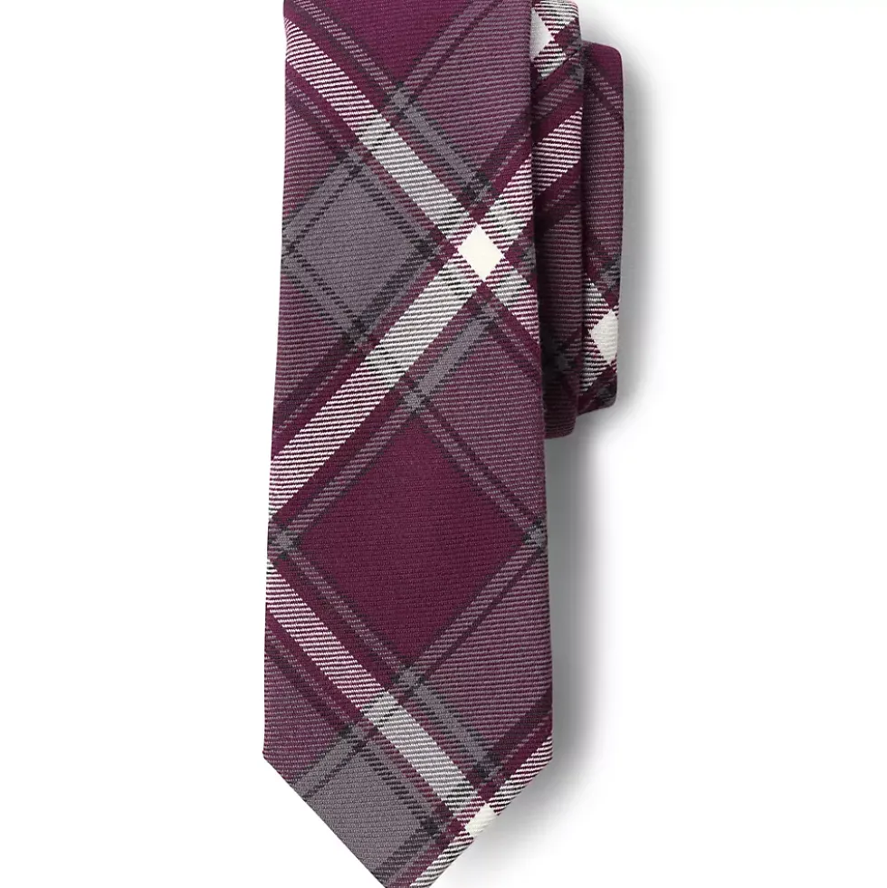 School Uniform Kids Plaid To Be Tied Tie