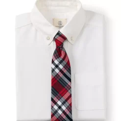 School Uniform Kids Plaid To Be Tied Tie