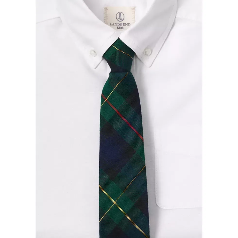 School Uniform Kids Plaid To Be Tied Tie