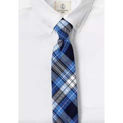 School Uniform Kids Plaid To Be Tied Tie