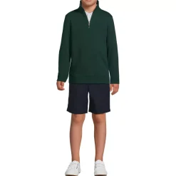 School Uniform Kids Quarter Zip Sweatshirt