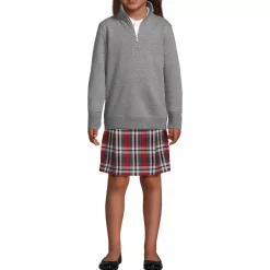 School Uniform Kids Quarter Zip Sweatshirt