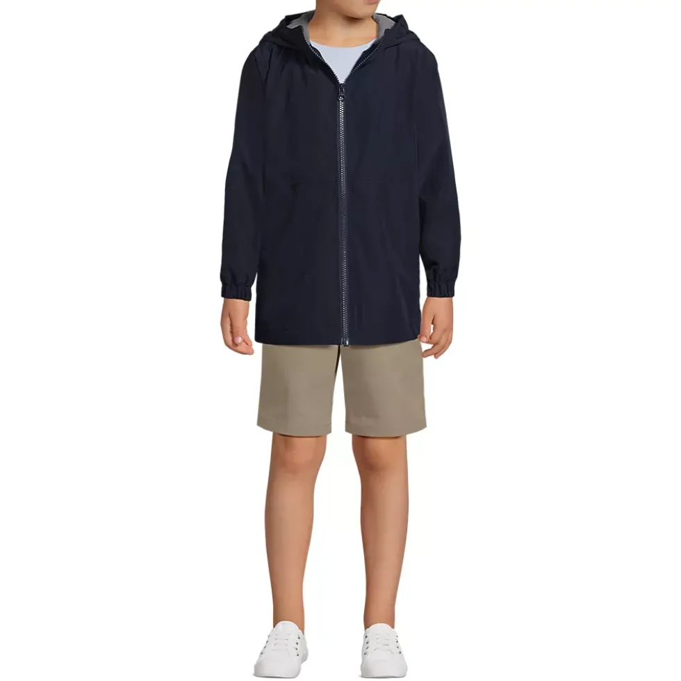 School Uniform Kids Rain Jacket
