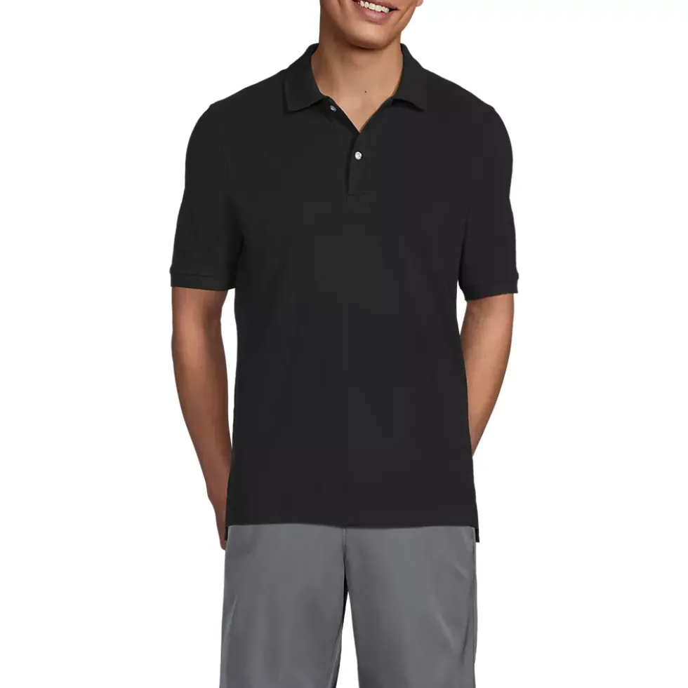 School Uniform Kids Short Sleeve Mesh Polo Shirt