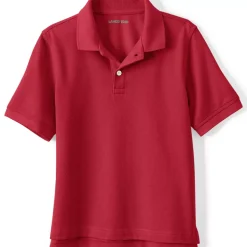 School Uniform Kids Short Sleeve Mesh Polo Shirt
